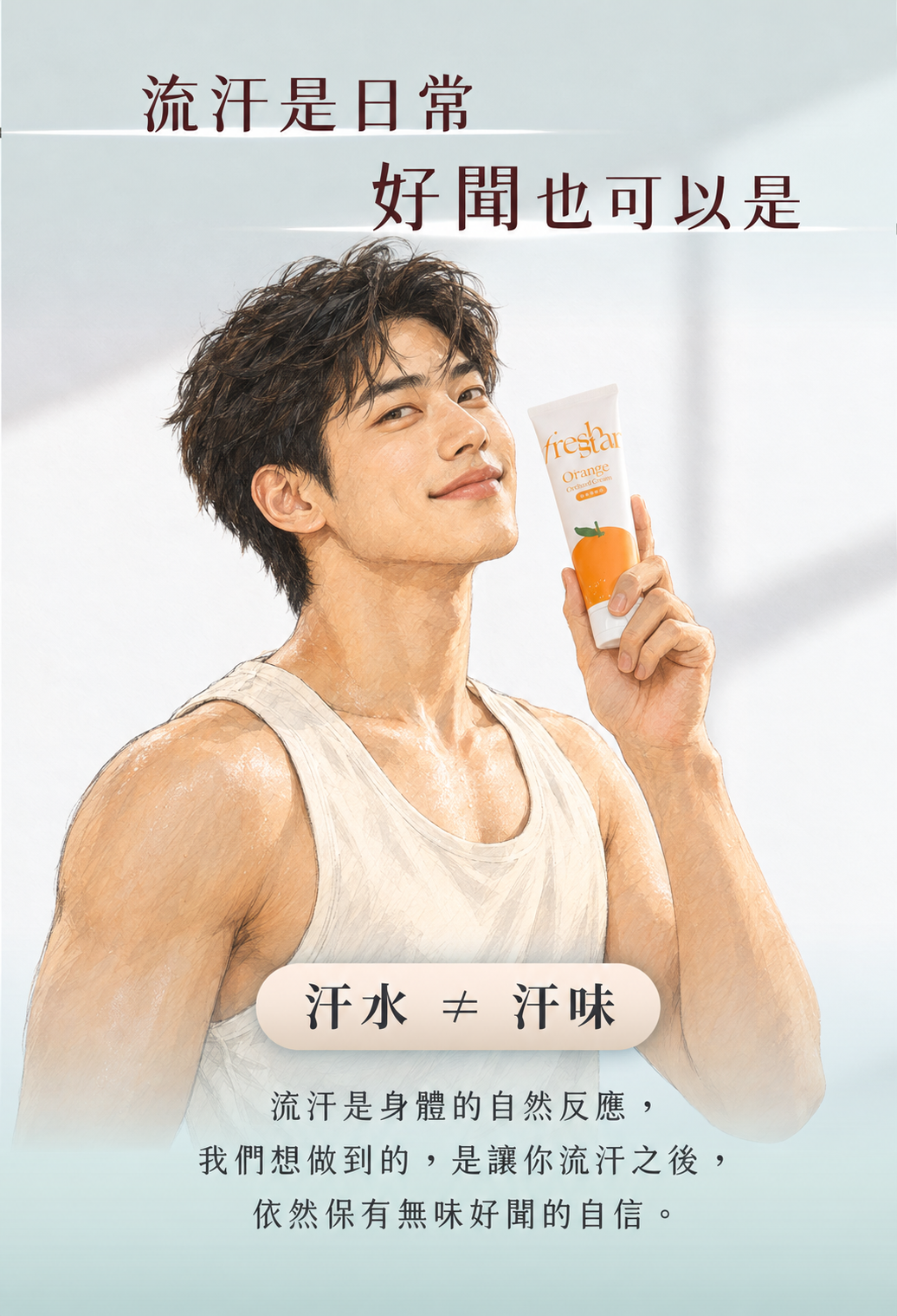FreshStar 健康精實韓系男生版